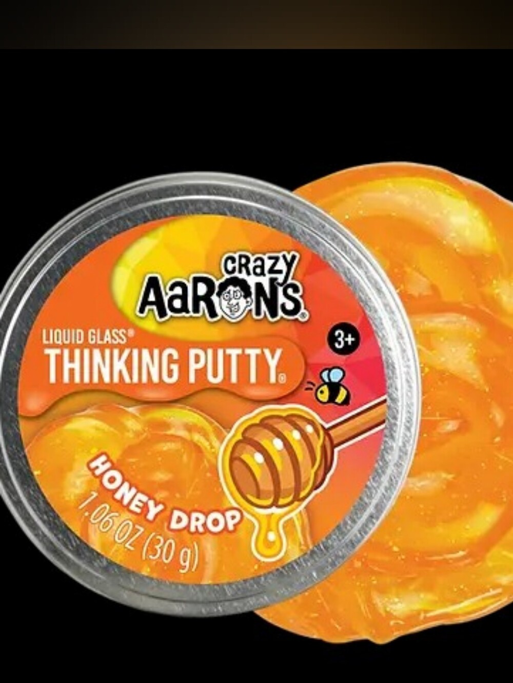 Crazy Aarons Thinking Putty - Honey Drop Orange